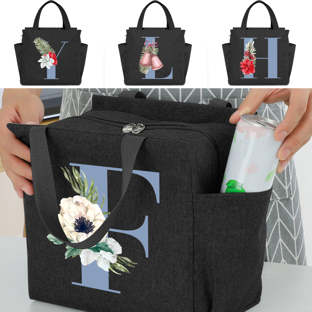 Q Kids Outdoor - Wiederverwendbare Lunchbox-Tasche für Kinder, isolierte Tragetaschen,