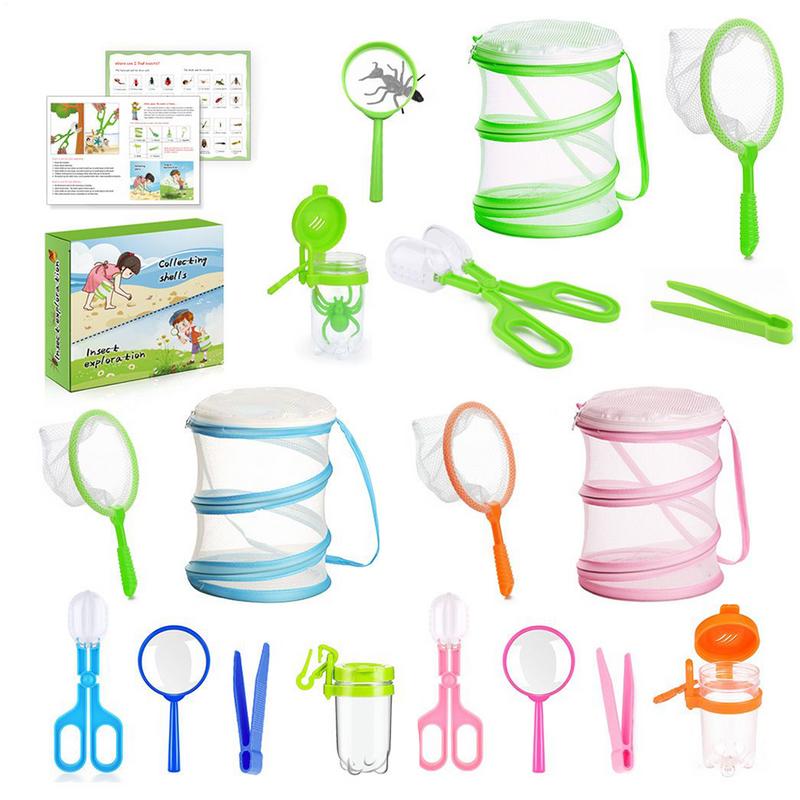 Kids Outdoor Explorer Set - Fliegenfänger-Set für Kinder, Naturforschung, Fliegenfangwerkzeuge für