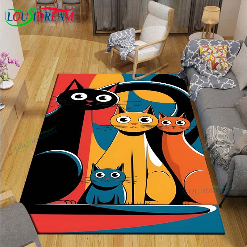 Kids Outdoor Yoga - 3D Mode Exquisite malerei Katze Gedruckt