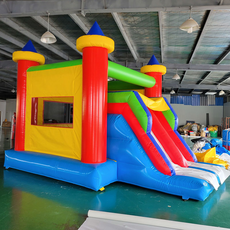 Kids Outdoor Jump House - Hüpfburg mit Rutsche, Hüpfburg, Hüpfburg für