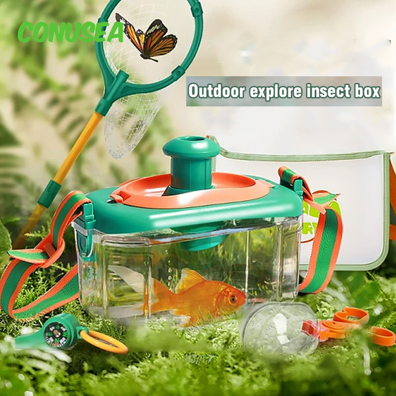 Kids Outdoor Explorer Set - Kinder-Insekten-Schmetterlingsfänger für Kinder, Outdoor-Aktivitäten, Spielzeug, pädagogisches