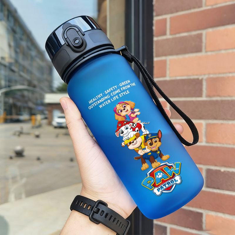 Kids Outdoor Yoga - 650ml Paw Patrol Kinder-Outdoor-Trinkflasche, niedliche Cartoon-Trinkflasche