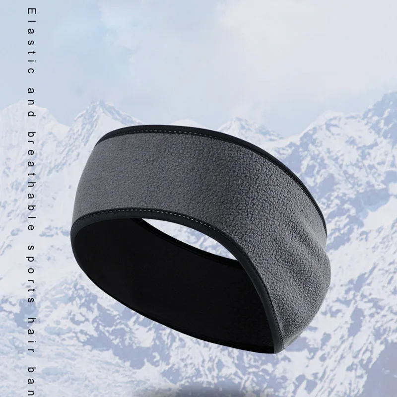 Kids Outdoor Yoga - Outdoor Winter Fleece Ohrenwärmer Sport-Stirnband für