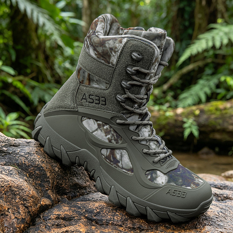 Kids Outdoor Net - Taktischer Herrenstiefel für den Außenbereich, ultraleicht,