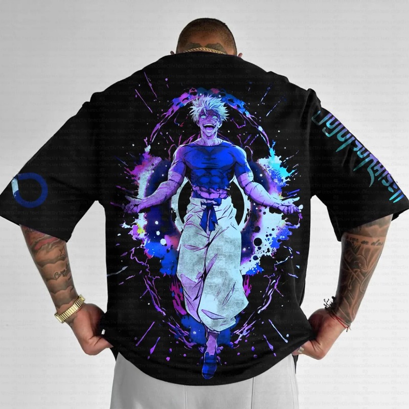 Tee Ball Set - 2022 männer Sommer T-shirt Jujutsu Kaisen