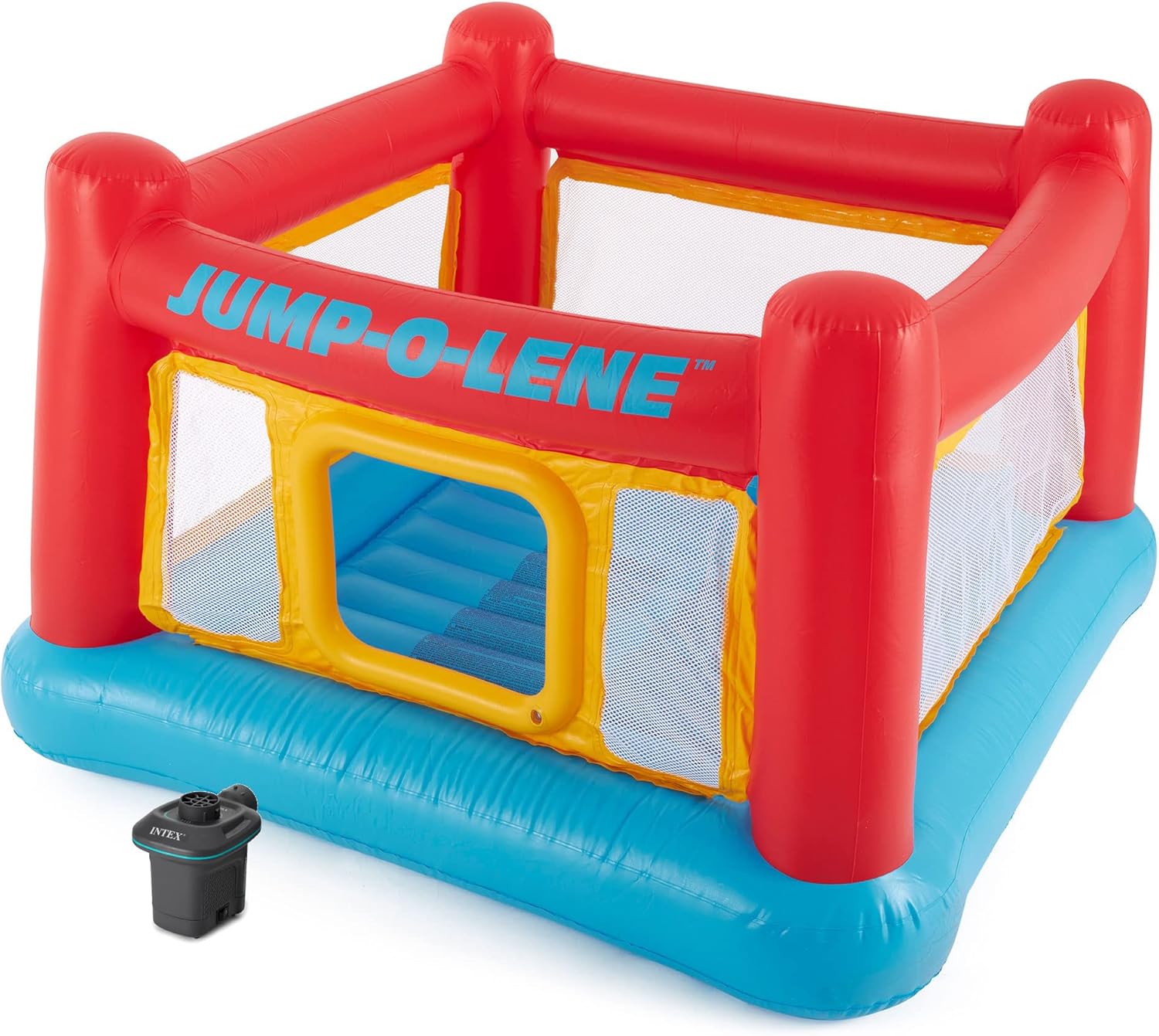 Kids Outdoor Jump House - Aufblasbares Jump-O-Lene Hüpfburg-Haus für drinnen und