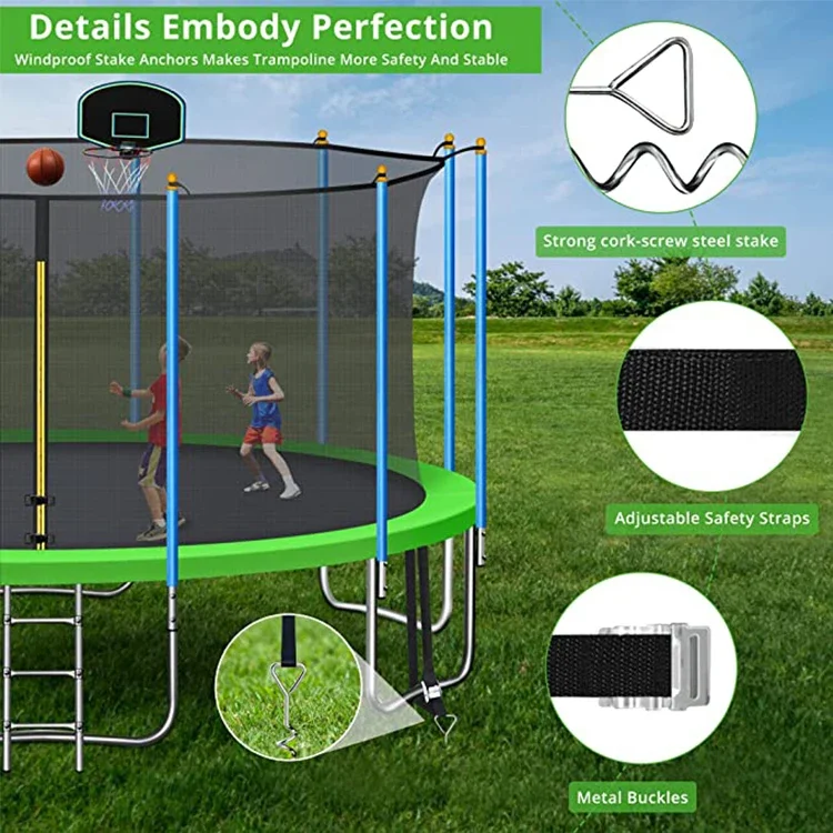 # Für 14 Fuß rundes, federlose – Kids Outdoor Net Bewertung und Preis