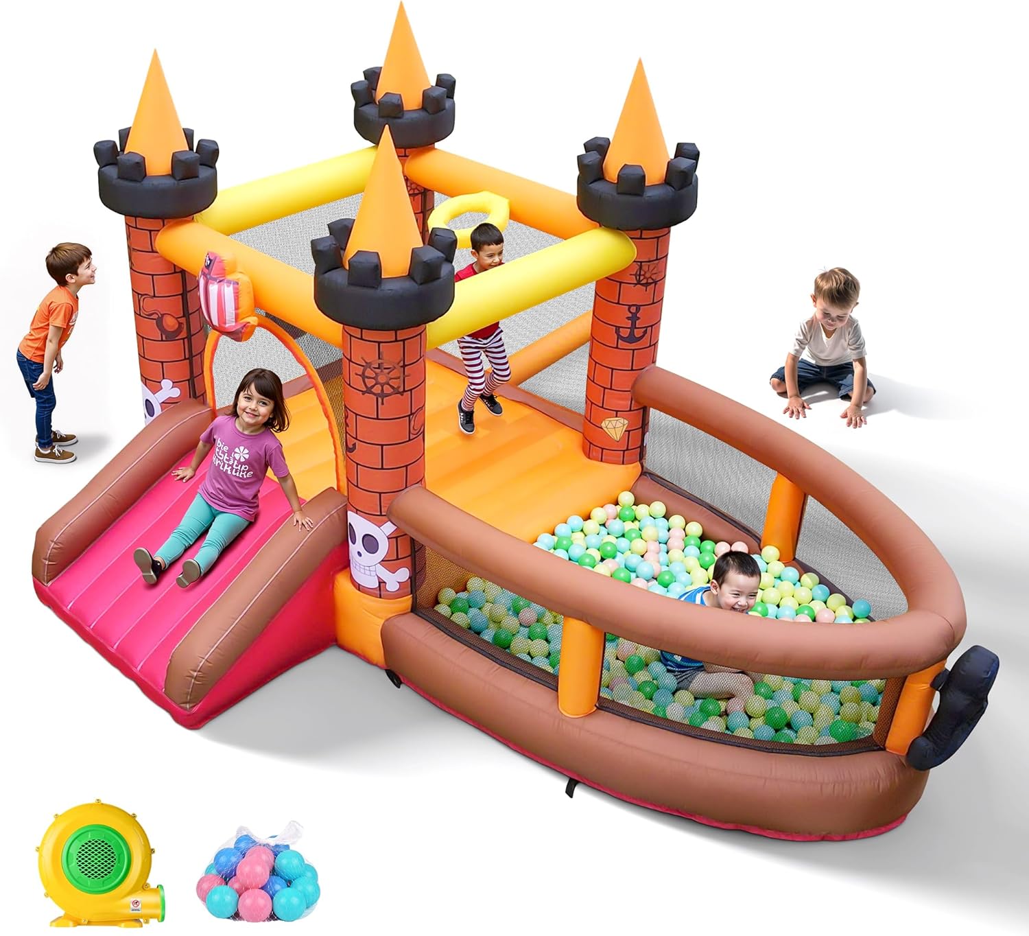 Aufblasbares Hüpfhaus für Kind – Kids Outdoor Jump House Bewertung und Preis