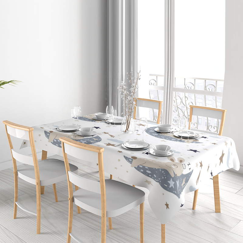 Tischdecken-Set mit Weltraummo – Kids Outdoor Dining Set Bewertung und Preis