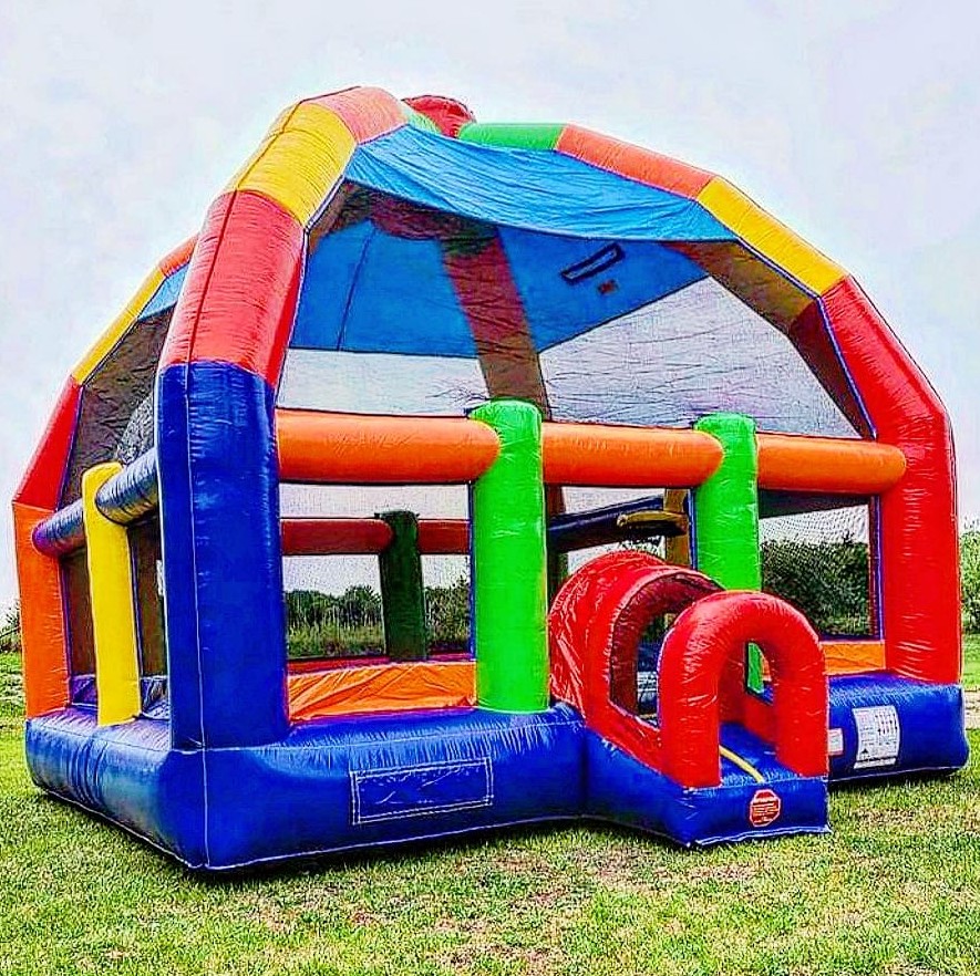 Große Hüpfburg Aufblasbares Sp – Kids Outdoor Jump House Bewertung und Preis