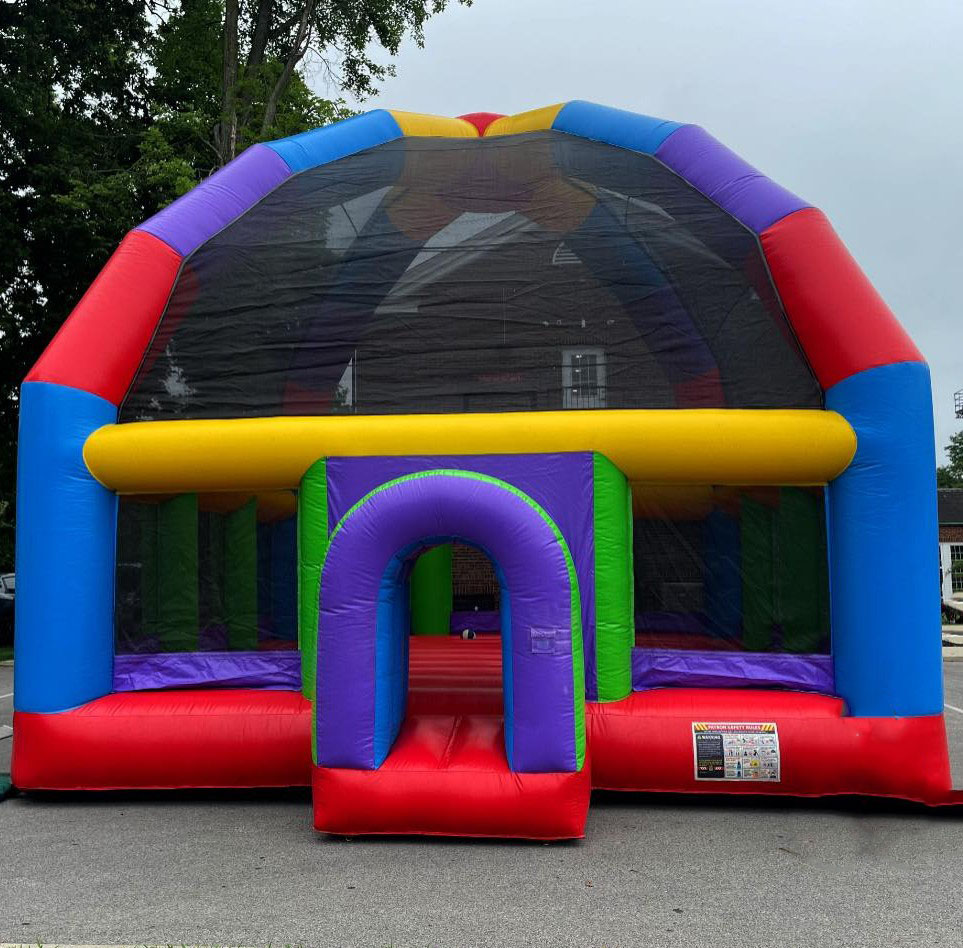 Große Hüpfburg Aufblasbares Sp – Kids Outdoor Jump House Bewertung und Preis