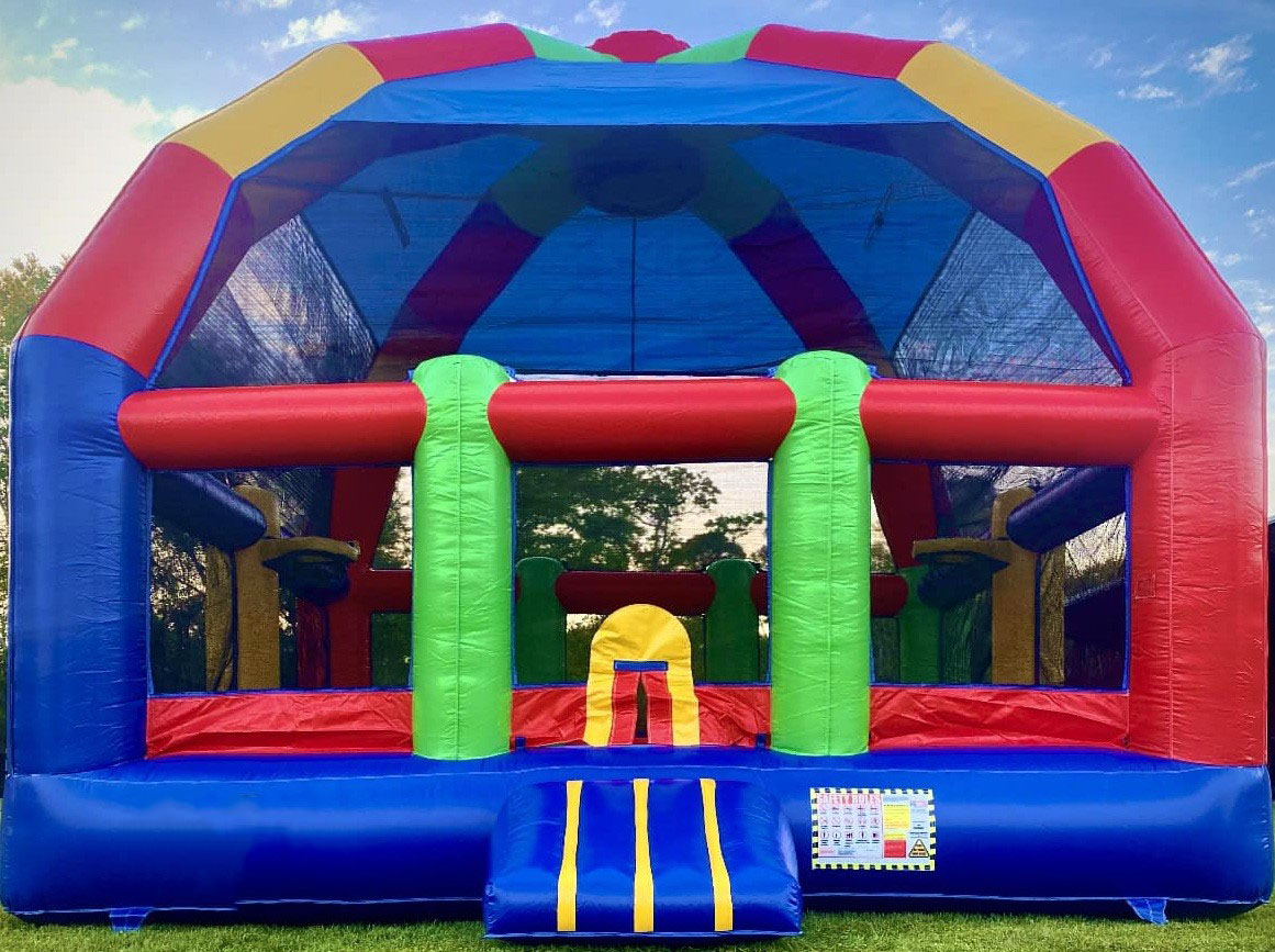 Große Hüpfburg Aufblasbares Sp – Kids Outdoor Jump House Bewertung und Preis