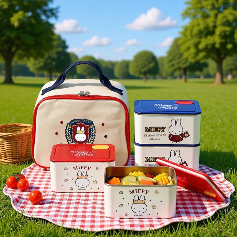 Miffy Edelstahl-Isolier-Lunchb – Kids Outdoor Dining Set Bewertung und Preis