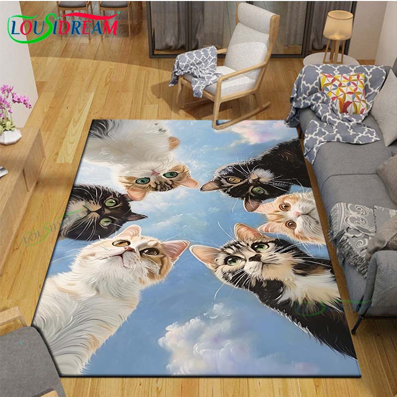 3D Mode Exquisite malerei Katz – Kids Outdoor Yoga Bewertung und Preis