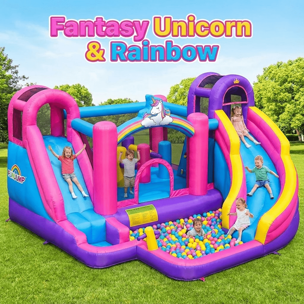 Maßgefertigte, robuste, kommer – Kids Outdoor Jump House Bewertung und Preis