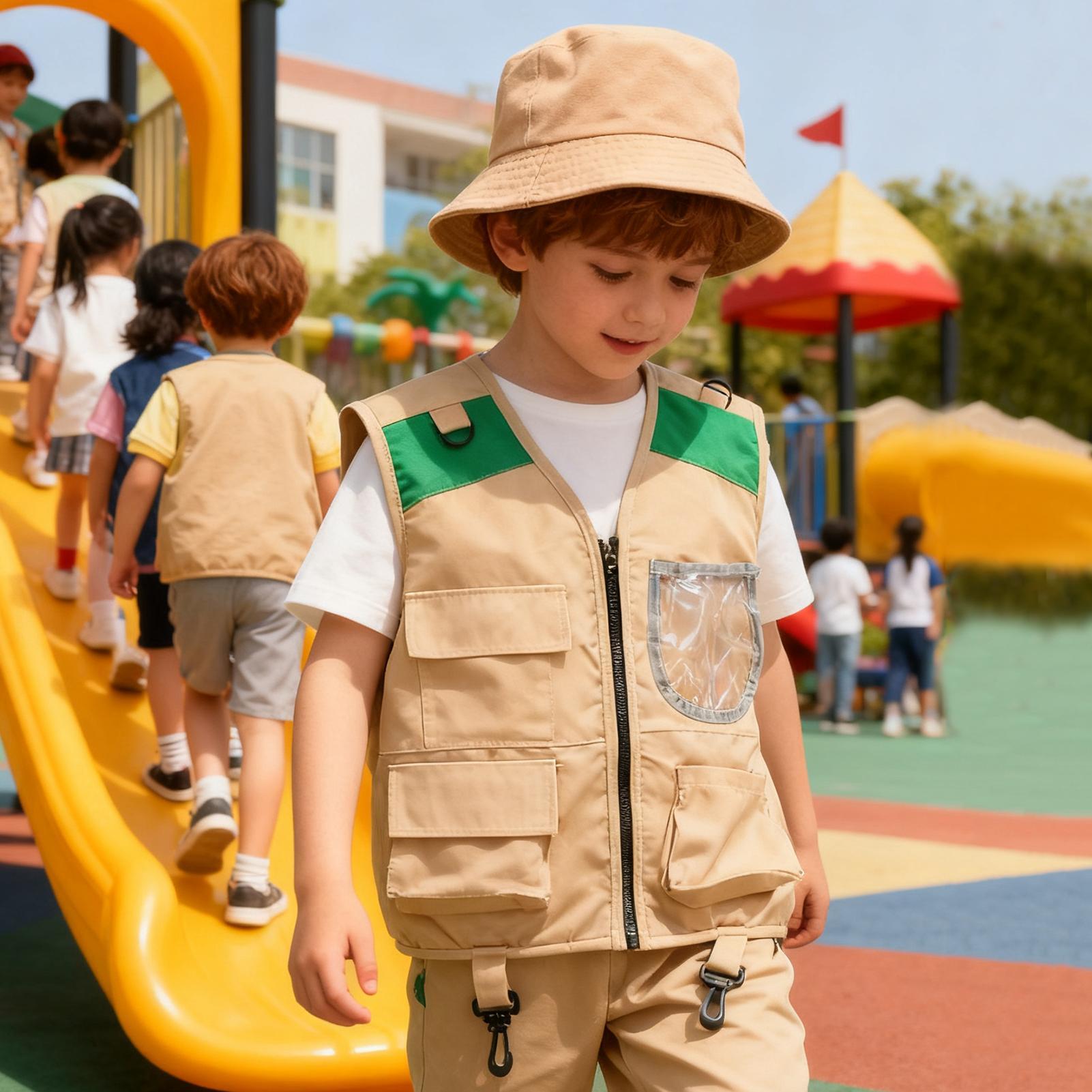 Kinder-Entdecker-Hut und Weste – Kids Outdoor Explorer Set Bewertung und Preis