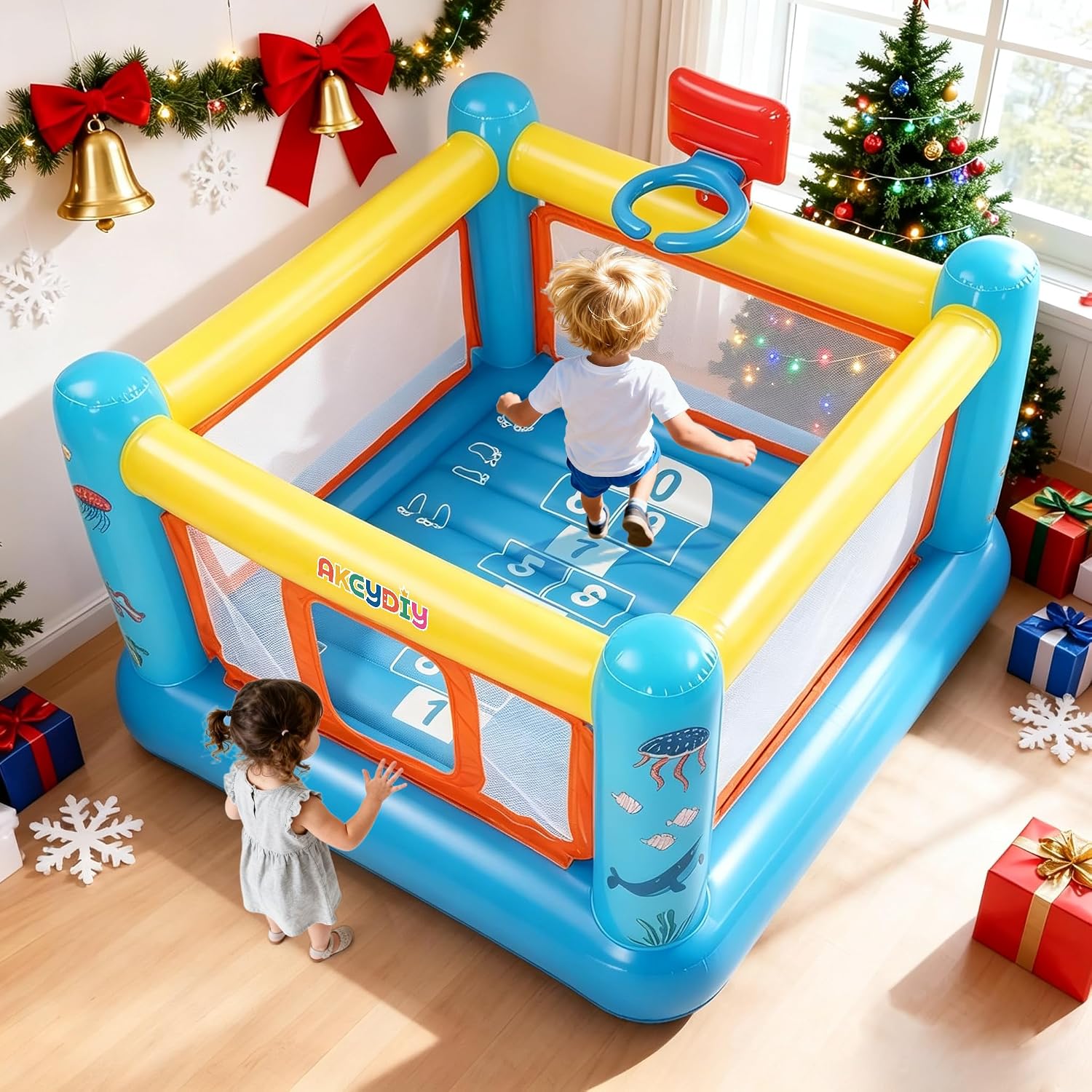 Hüpfburg, PVC Aufblasbare Hüpf – Kids Outdoor Jump House Bewertung und Preis