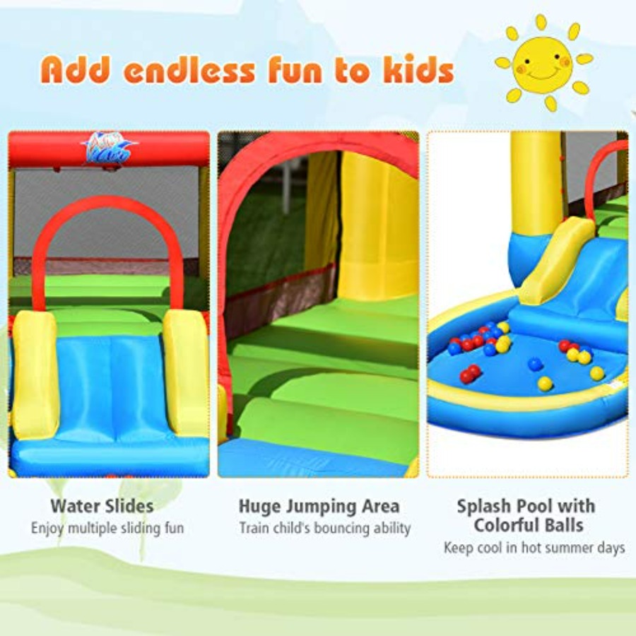 Aufblasbare Hüpfburg für den G – Kids Outdoor Jump House Bewertung und Preis