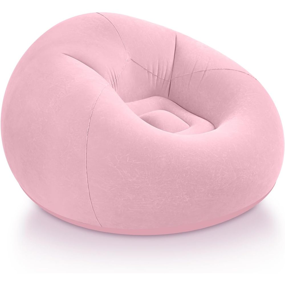 Aufblasbare Sitzsäcke, Rosa |  – Kids Outdoor Lounger Chair Bewertung und Preis