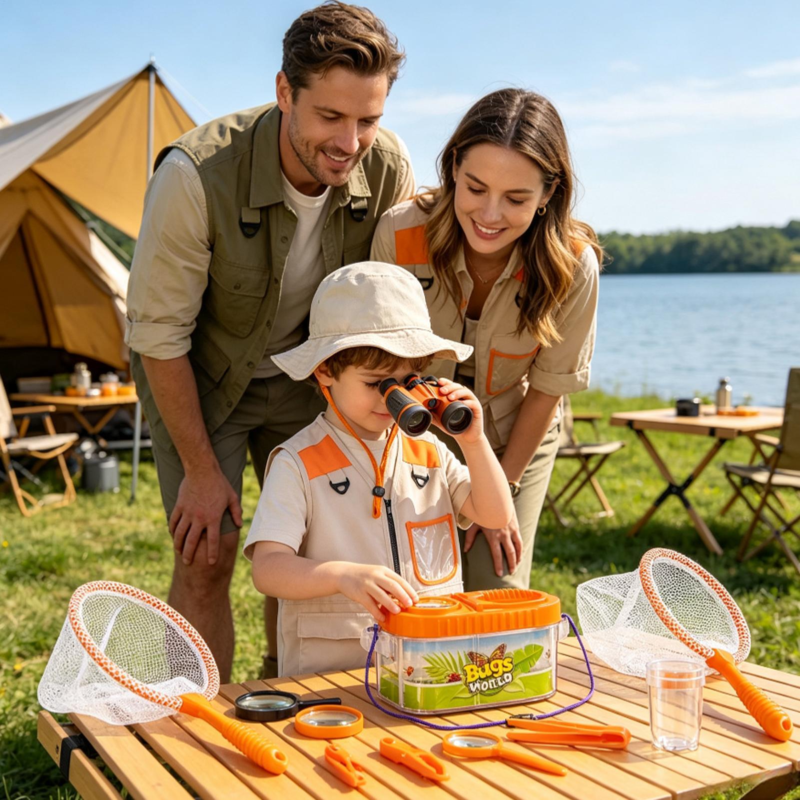 Kinder-Abenteuer-Set mit Lupe  – Kids Outdoor Explorer Set Bewertung und Preis