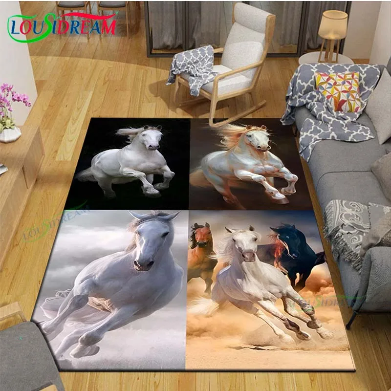 Mode 3d schöne Pferd gedruckt  – Kids Outdoor Yoga Bewertung und Preis