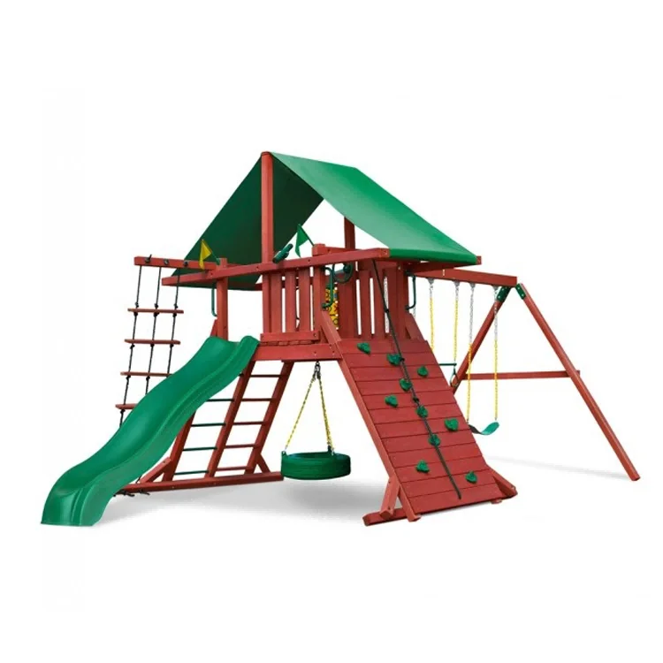 2026 Outdoor-Holzspielplatz mi – Kids Outdoor Swing Set With Slide Bewertung und Preis