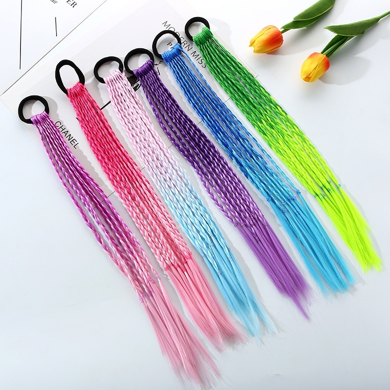1 PCS Neue Mädchen Bunte Perüc – Kids Outdoor Decor Bewertung und Preis