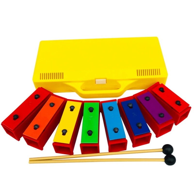 Tragbare 8-Noten chromatische  – Kids Outdoor Xylophone Bewertung und Preis