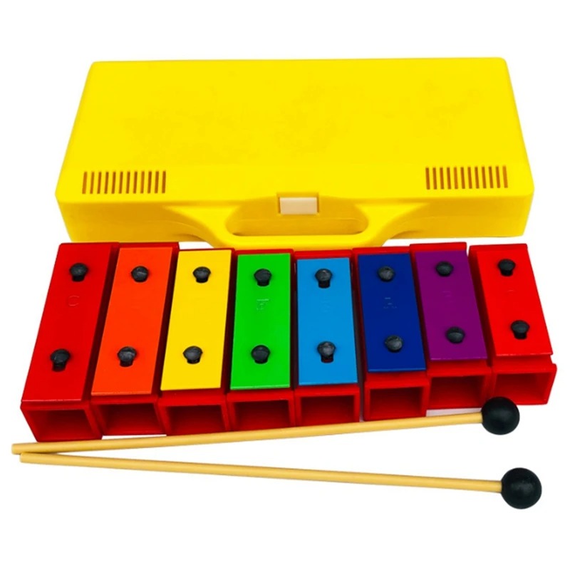 Tragbare 8-Noten chromatische  – Kids Outdoor Xylophone Bewertung und Preis