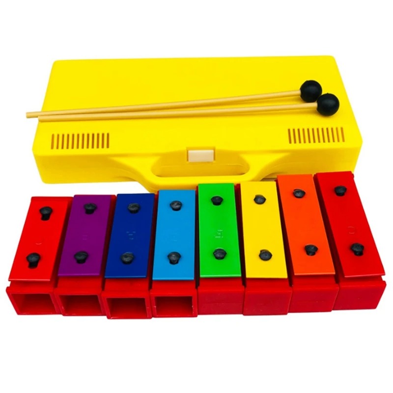 Tragbare 8-Noten chromatische  – Kids Outdoor Xylophone Bewertung und Preis
