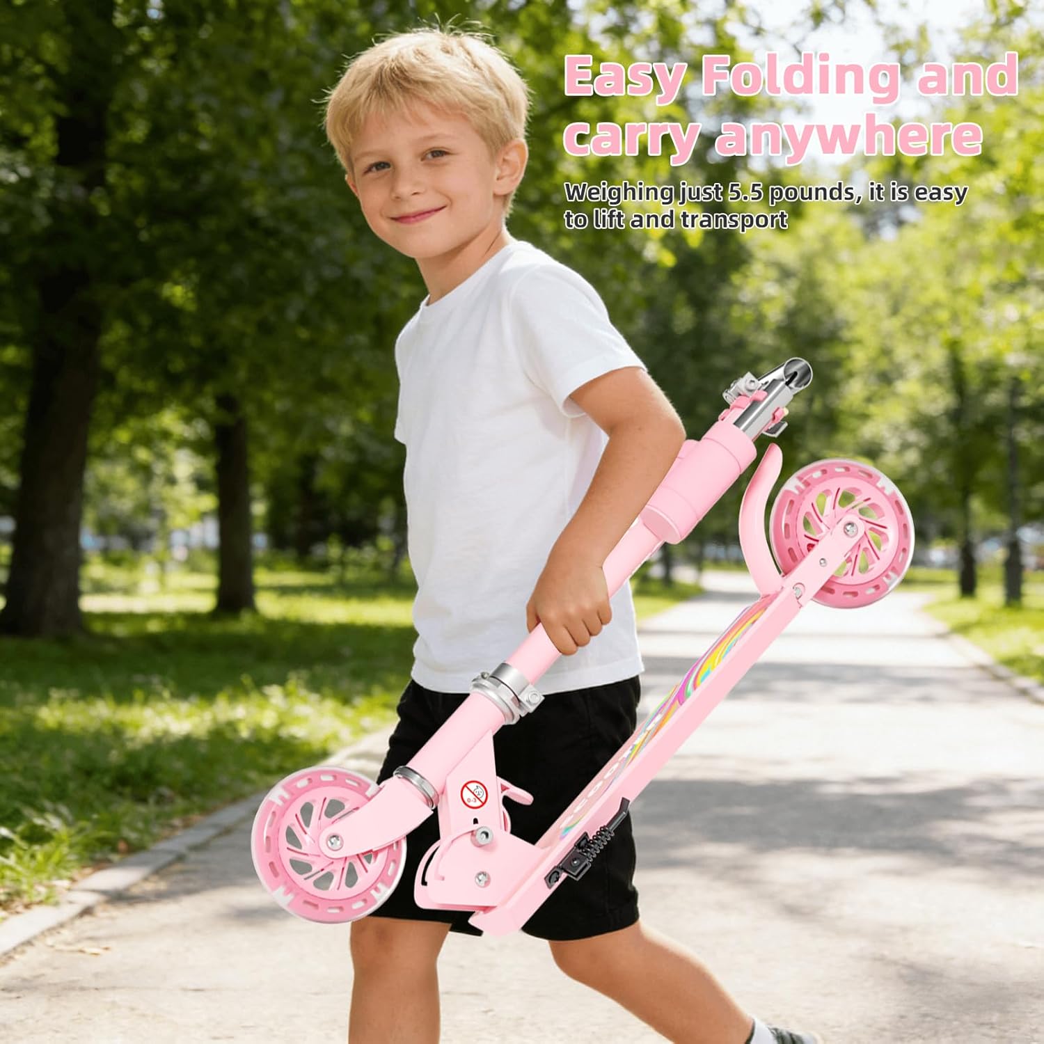Leichter, faltbarer Tretroller – Q Kids Outdoor Bewertung und Preis