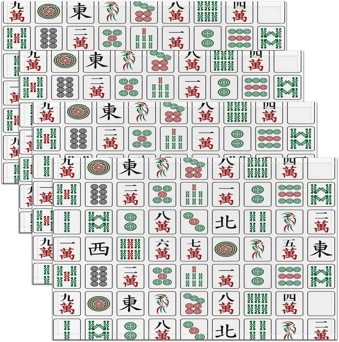 Chinese Game Placemats Set of  – Kids Outdoor Dining Set Bewertung und Preis
