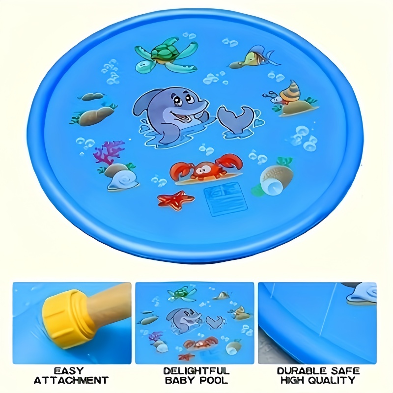 Kinder-Spielmatte mit Wassersp – Kids Outdoor Water Sprinkler Bewertung und Preis